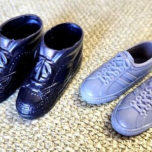 2 Vtg. Ken Barbie Doll Shoes Sneakers